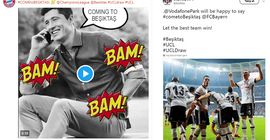 Bayern - Beşiktaş kapışması twitter'da başladı