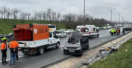 İstanbul Avcılar'da zincirleme trafik kazası: İki ölü, dört yaralı