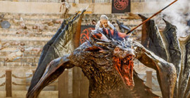 Game of Thrones'un en iyi karekteri ejderha 'Viserion'