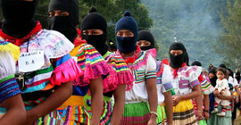 Trump mağduru mültecilere Zapatistalar'dan yardım
