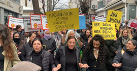 Dersim'de kadınlar 8 Mart mitingi için bir araya geldi