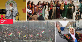 Diyarbakır'da Newroz'dan kareler