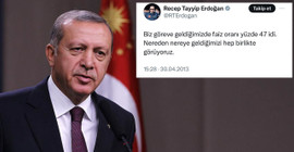 Faiz yüzde 50'ye yükseltildi, Erdoğan'ın o sözleri gündem oldu