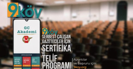 Gazeteciler Cemiyeti'nin 9. Köy Sertifika ve Telif Desteği Programı başvuruları başladı