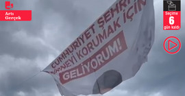 Edirne'de CHP'nin seçim afişlerine saldırı