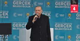 Erdoğan Batman'da Ankara ve İstanbul için oy istedi