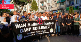 Zeydan'ın mazbatasının verilmemesi protesto edildi: 'AKP, yargı, YSK darbesini kabul etmeyeceğiz'