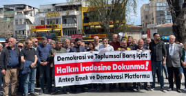 Adana, Antep ve Elazığ'da Abdullah Zeydan'a destek eylemleri: 'Van halkının iradesine saygı duyun'
