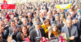 Zeydan ve Şedal görevi devraldı: Alkışlar ve zılgıtlarla karşılandılar