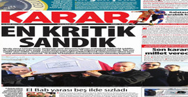 Yandaş mahallenin çocukları birbirine düştü