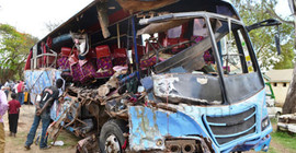 Kenya'da trafik faciası