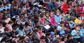 100 bin öğrenciyle kitap okuma projesi