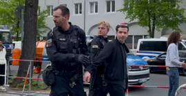 Berlin'de düzenlenen Filistin Kongresi polis tarafından sonlandırıldı, bir kişi gözaltına alındı