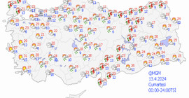 13 Nisan hava durumu: Bazı illerde sıcaklıklar artarken, bazı illerde sağanak yağış devam ediyor