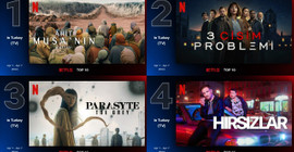 Netflix Türkiye'de geçen hafta en çok izlenen diziler: 'Ahit: Musa'nın Hikâyesi' zirvede