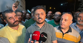 Taksiciler öldürülen meslektaşları için eylem yaptı: Hiçbir güvencemiz yok