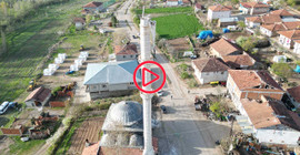 Tokat'ta deprem bölgesi havadan görüntülendi