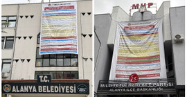 MHP'den CHP'ye geçmişti: Alanya Belediyesi ile MHP arasında afişli borç atışması