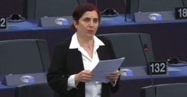 Sevilay Çelenk, AKPM'de Gazze, Rojava ve Ukrayna'daki çocukları hatırlattı