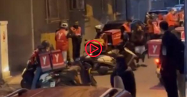 Ayrıldığı kız arkadaşının evine kapıda ödemeli çok sayıda yemek siparişi verdi