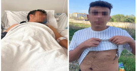 Konya'da parkta oturan iki öğrenciye 'Mahallenin namusunu kirlettiniz' diyerek makasla saldırdı