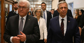 Steinmeier Ankara'da Yavaş'la görüştü: 'Tüm Almanya seçimdeki büyük başarınızı biliyor'