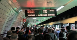 Üsküdar-Samandıra Metro Hattı'nda seferler üç gün sonra normale döndü
