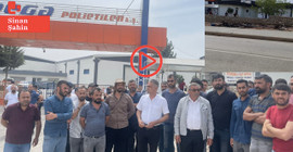Direnişteki Mega Polietilen işçilerine ikinci saldırı: 'Patron 'vurun' diye bağırıyordu'