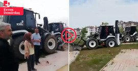 AKP’li Elazığ Belediyesi iş makinaları çocuk parkına girdi; tepkiler üzerine yıkımdan vazgeçildi