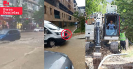 AKP’li belediyenin milyonluk altyapı çalışması sel ve taşkını engelleyemedi