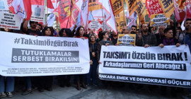 1 Mayıs gözaltı ve tutuklamalarına tepki: 'Kurtuluş yok tek başına'