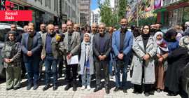 Van’da 'Birecik' protestosu: 'Çetelere karşı demokratik mücadelemizi sürdüreceğiz'