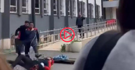Bakırköy'de okulda tatbikat yapan AFAD görevlisi yüksekten düştü