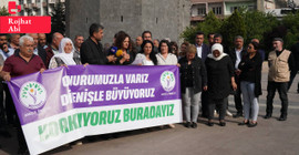 Diyarbakır'da 'Birecik' protestosu: 'Cesazılık politikaları saldırılara davetiye çıkarıyor'