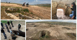 Tharsa Antik Kenti'nde oda mezar bulundu