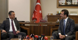 İmamoğlu’nu ziyaret eden Özel: CHP'yi yapılacak ilk seçimlerde iktidara taşıma sorumluluğumuz var
