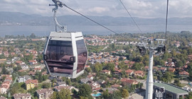 Sapanca'da ruhsatsız teleferik hattına mühür vuruldu