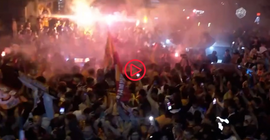 Galatasaray, şampiyonluk kutlamalarına başladı