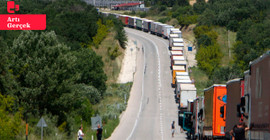 Bulgaristan sınırında 33 kilometrelik TIR kuyruğu
