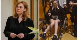 Demet Evgar, Elle Style Awards gecesine tekerlekli sandalyede katıldı