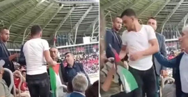 Türkiye - Azerbeycan maçında Filistin bayrağına 'yasak': Valilik açıklama yaptı