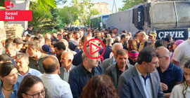 Van’da kayyım protestosu: Belediye önünde oturma eylemi