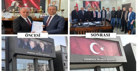 Erdoğan fotoğrafı tartışması: CHP ve MHP indirince 'tarafsızlık', DEM Parti indirince soruşturma