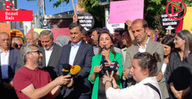 Van'da kayyım protestosu... Hatimoğulları'ndan AKP'ye: Senin suyun ısındı, gitme vaktin geldi