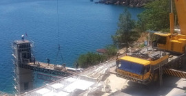 Antalya falezlerinde belediyeye rağmen inşaat