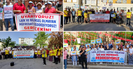 Eğitimciler 81 ilde eylemde: 'Tek adam rejiminin müfredatını reddediyoruz'