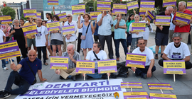 İstanbul’da kayyım yürüyüşü: Kabul etmiyoruz
