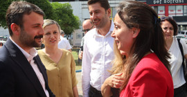Hatimoğulları'ndan Akdeniz Belediyesi'ne ziyaret: 'Halkla birlikte yöneteceğiz'
