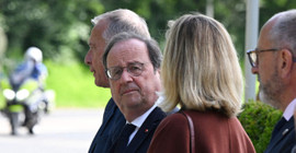 Fransa'nın eski cumhurbaşkanı Hollande yeniden siyaset sahnesinde