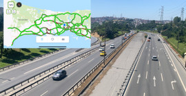 İstanbul'da trafik yoğunluğu yüzde 15'e düştü